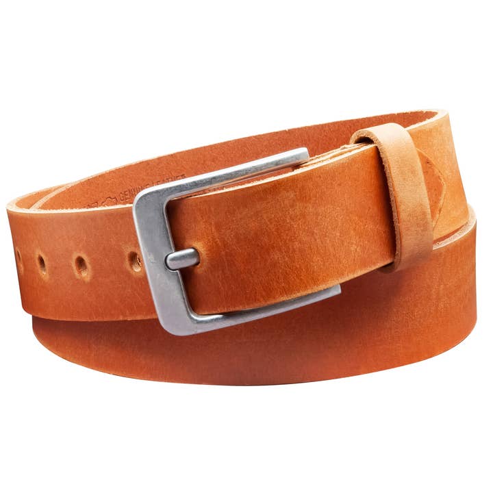 Cintura da 40 mm prodotta in Germania EH56-GE-Cognac per la vendita all'ingrosso da parte di A-Venten GmbH