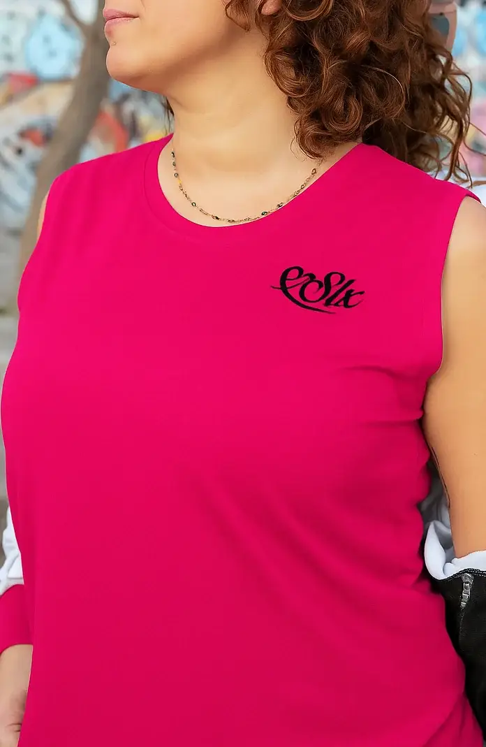 SPORT LUXURY - Wholesale T-Shirt - Women's - Sleeveless Viscose T-shirt5