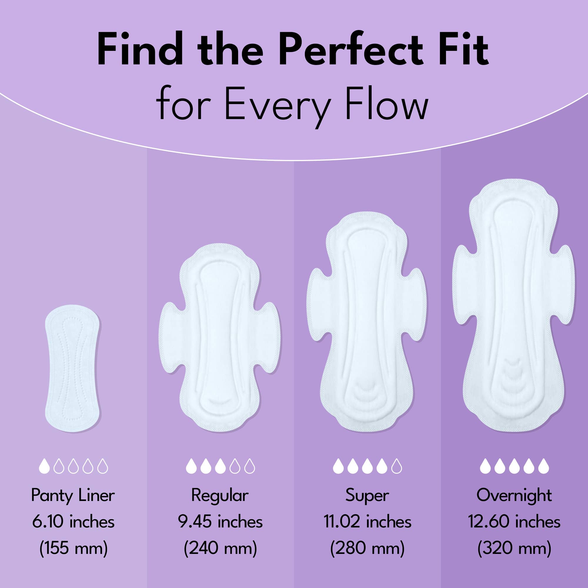 Sparkle - Wholesale Menstrual Pad/Liner - Sparkle Plant-based Maxi Pads - Regular 10ct - Light Days10