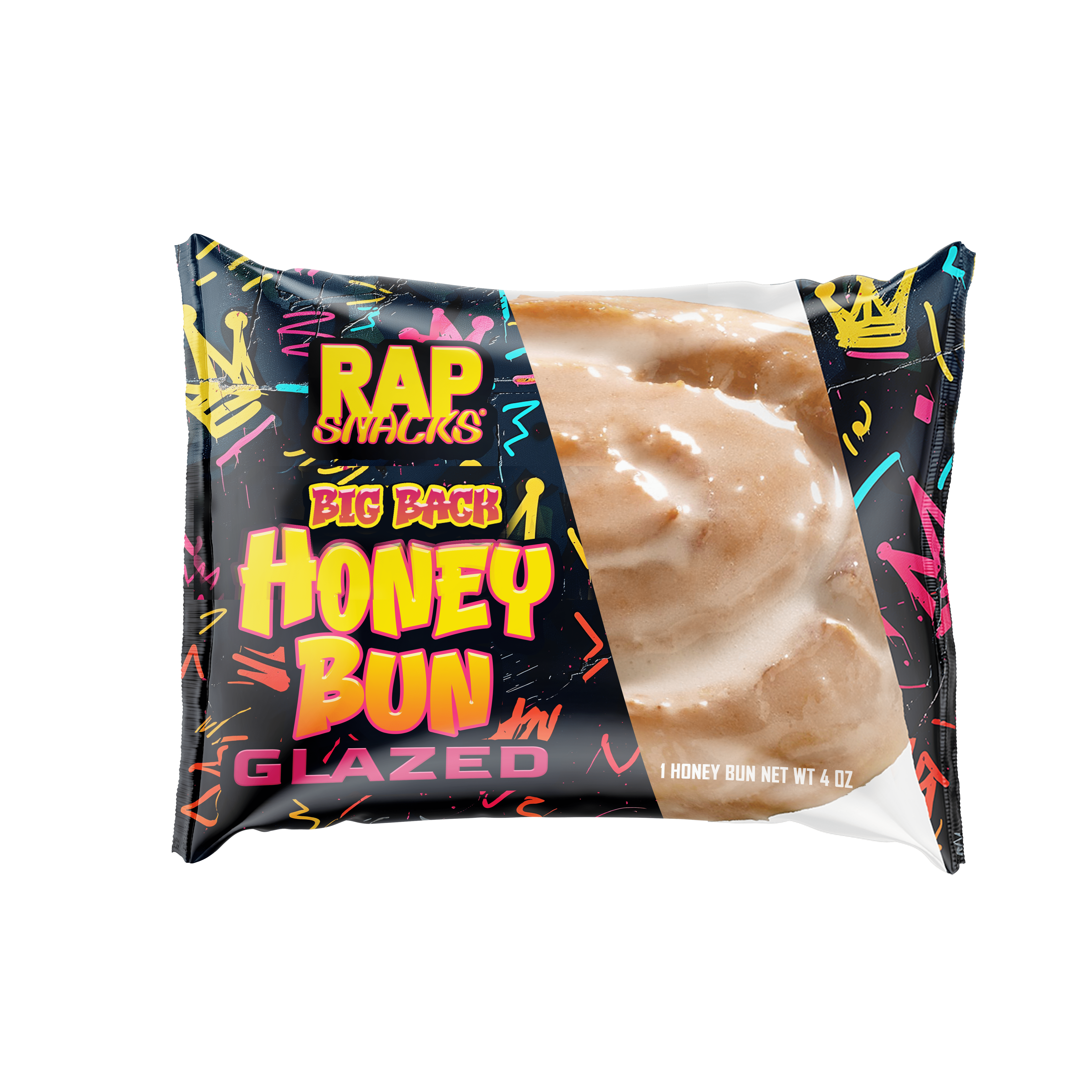 Rap Snacks – Großhandel Cookie – Rap Snacks Big Back glasierter Honigkuchen (113 g)1
