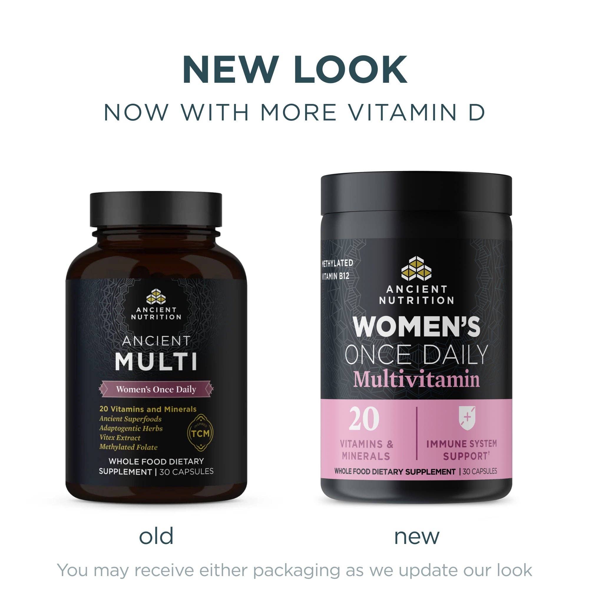 Black Ancient Multivitamin Women's Once Daily | Capsules (30 Capsules) for wholesale on Faire2