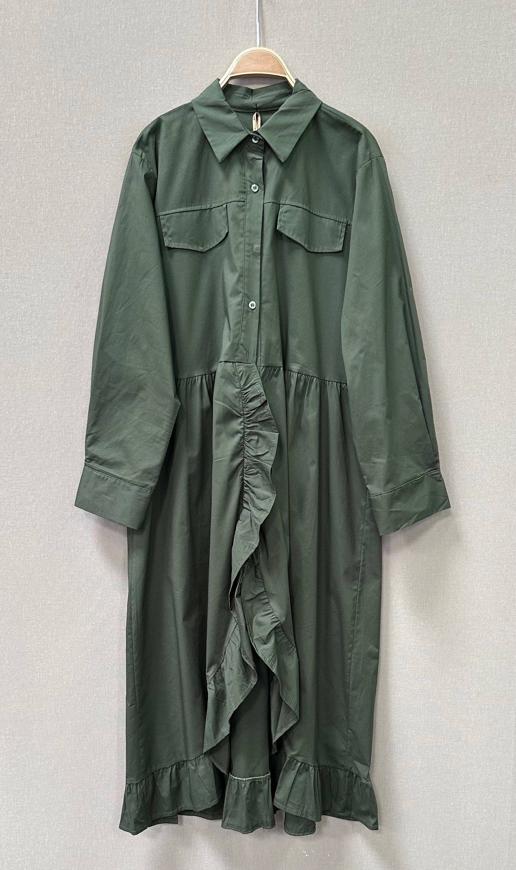 SWEET MAGIC MODA Y COMPLEMENTOS - Vente Robe – femme - ROBE EN COTON AVEC PLIS0