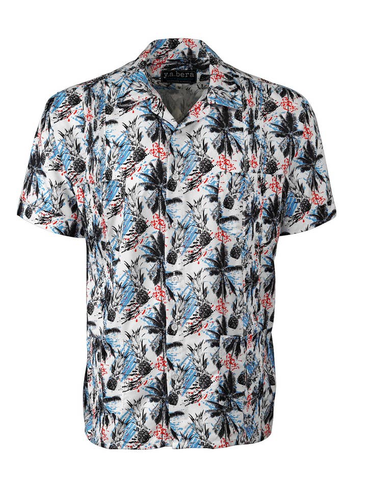 Island Palmas Picasso Guayabera for wholesale by Y.A.Bera Clothing Modern Guayaberas