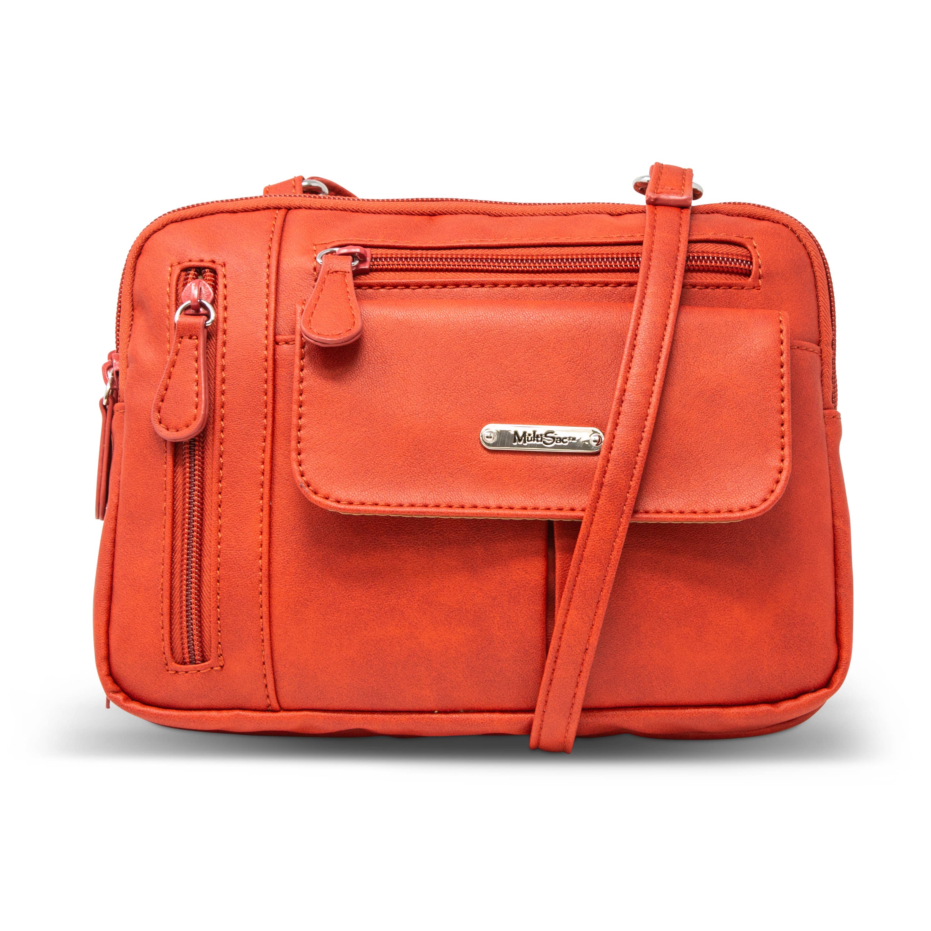 Multisac Handbags - Wholesale Crossbody Bag - Women's - Multisac Zippy Triple Compartment Crossbody22