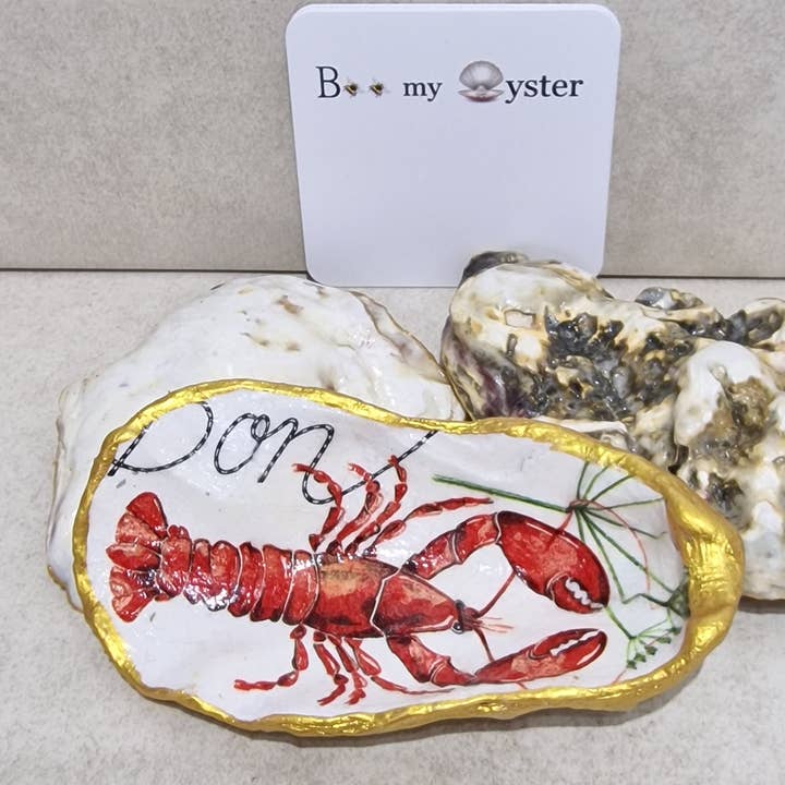 Moule à bijoux décoratif en forme de coquille d'huître Lobster Food 11 pour la vente par Bee my Oyster