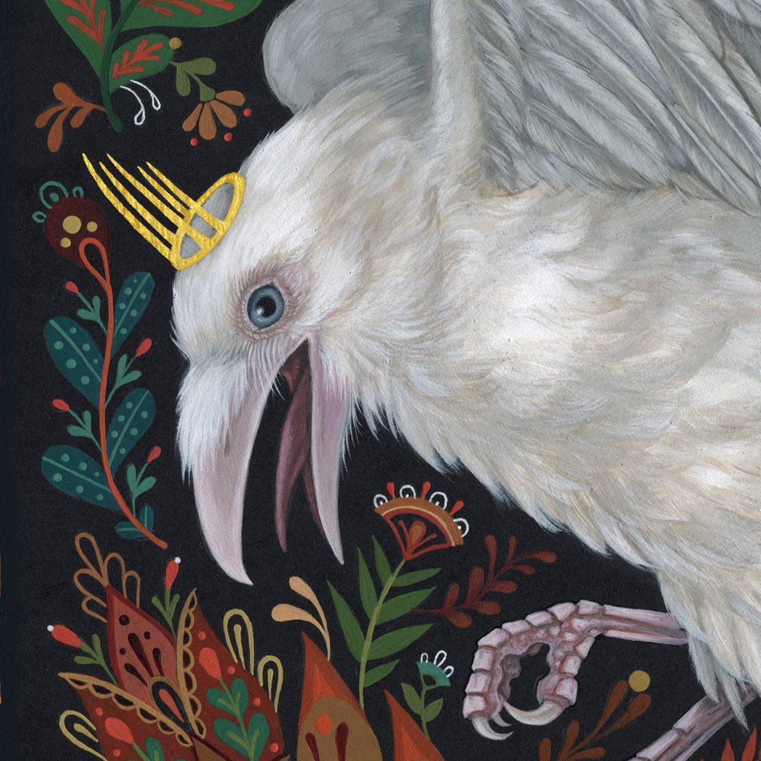 Mheld Illustration - Wholesale Art Print - Crude Bones print 1