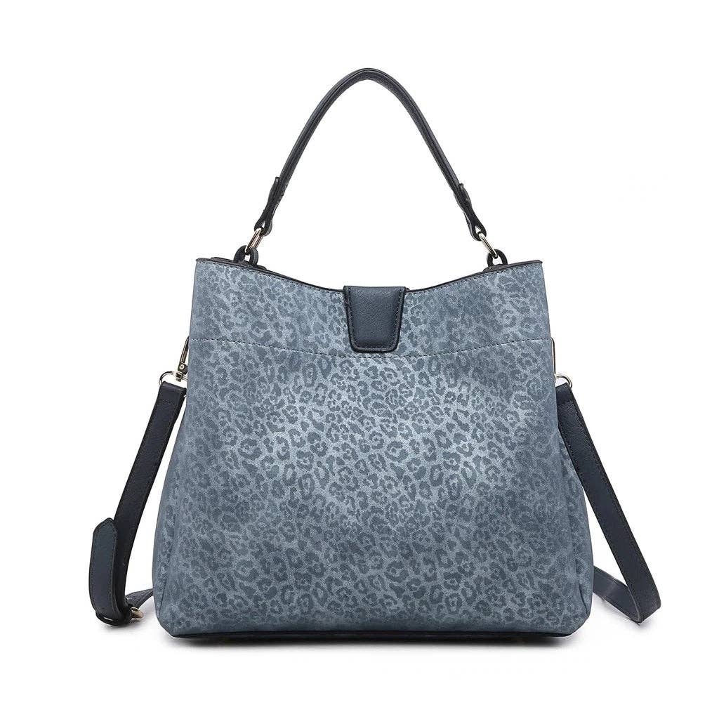 MiMi Wholesale - Wholesale Satchel - Women's - Vegan Leather Satchel With 3-Compartments2