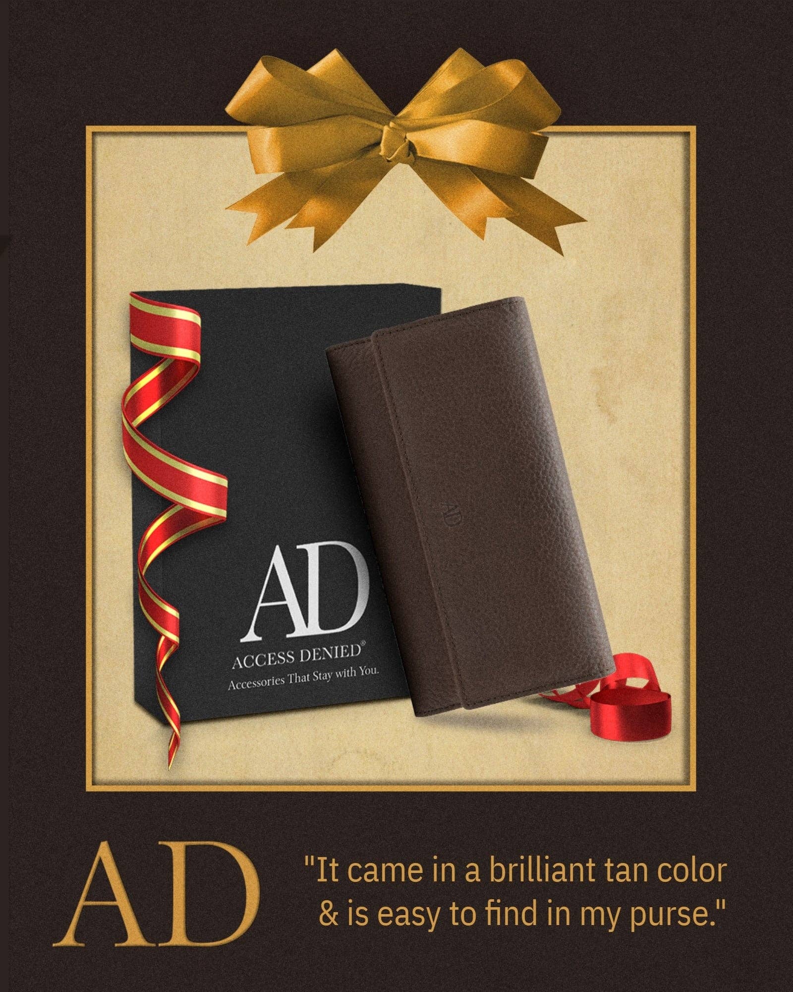 Access Denied Accessories - Wholesale Wallet - Women's - Trifold Clutch RFID Wallets For Women With Checkbook Holder5