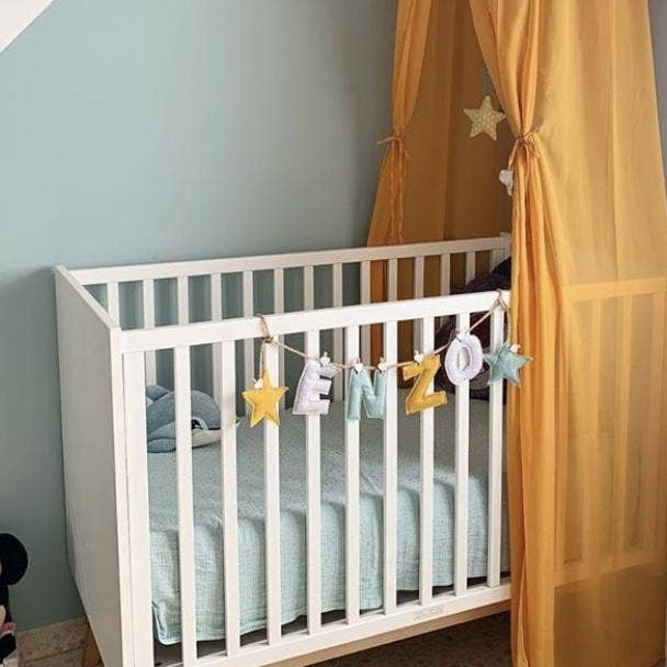 Nalí Kids - Wholesale Bunting/Garland - Name garland (Various fabrics) Price per letter14