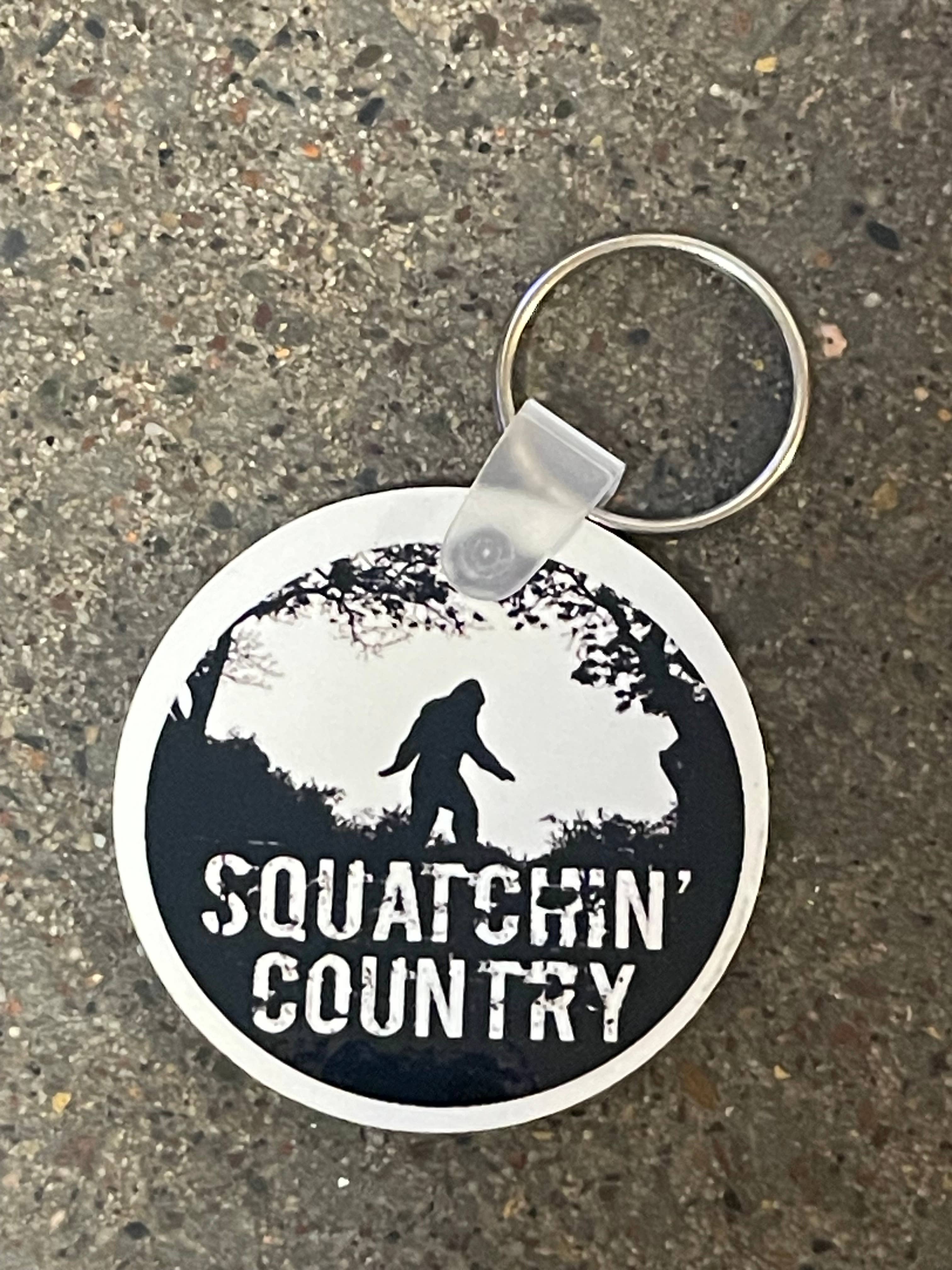 Squatchin’ Country – wholesale Keychain – Unisex – Squatchin' Country Colorful Bigfoot keychains9