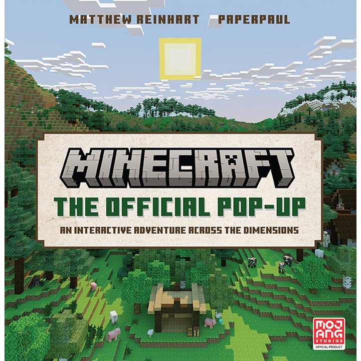 Minecraft : Le livre pop-up officiel (PROMOTION !) pour la vente par Insight Editions - #1 Pop Culture Publisher