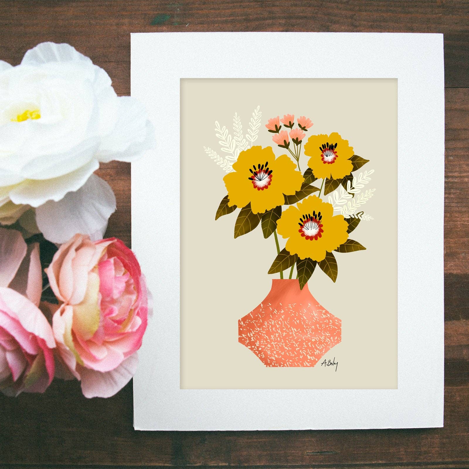 Annie Bailey Art - Venta al por mayor Ilustración - True Colors - impresión de ilustración floral6