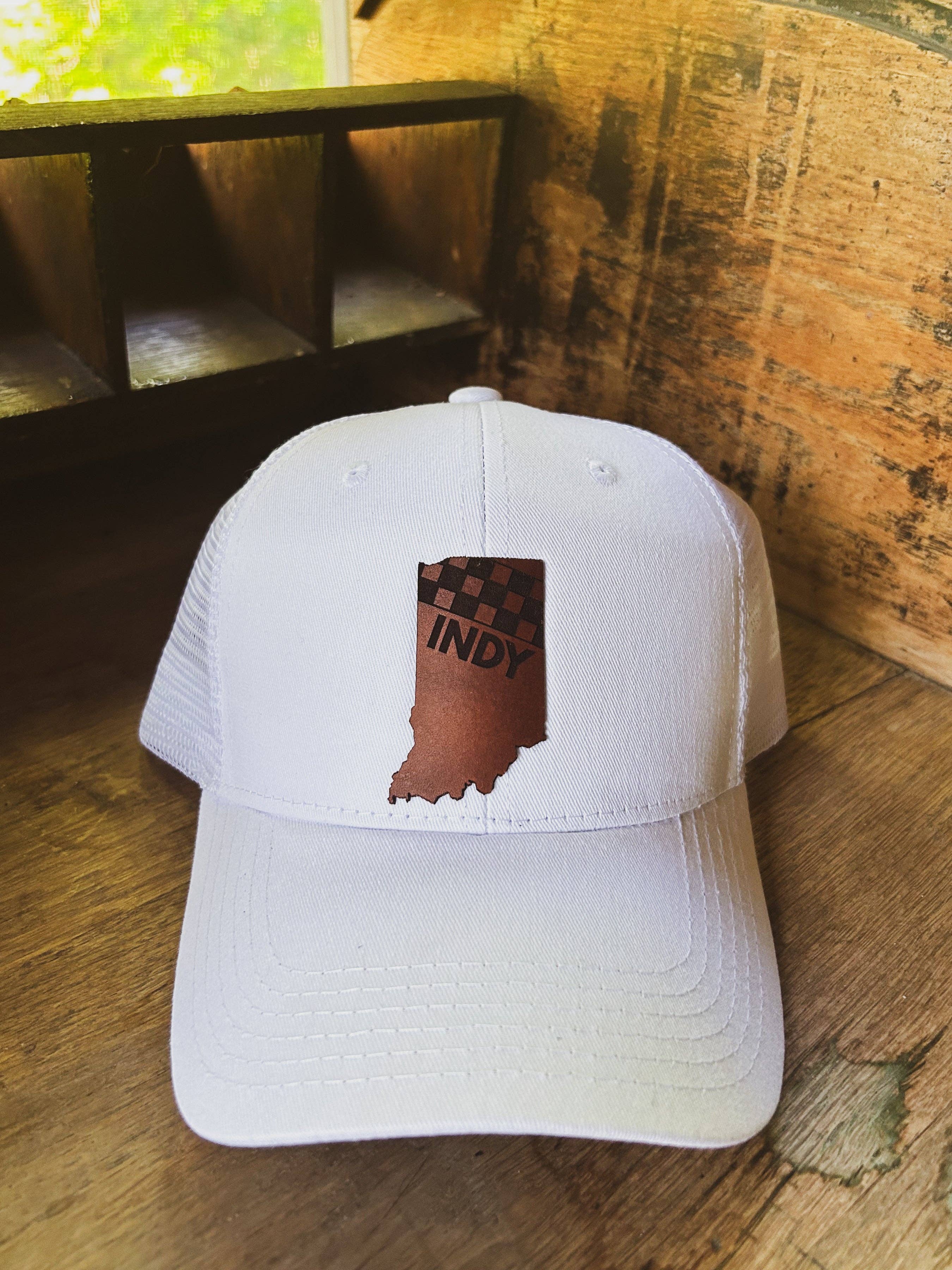 Left Grain - Wholesale Baseball Cap - Unisex - Indy Racing Trucker - Curved Bill0