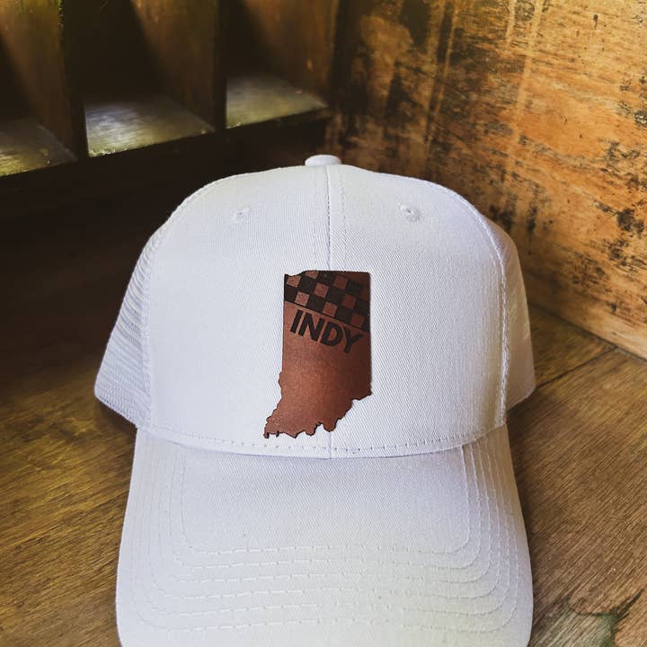 Left Grain - Wholesale Baseball Cap - Unisex - Indy Racing Trucker - Curved Bill