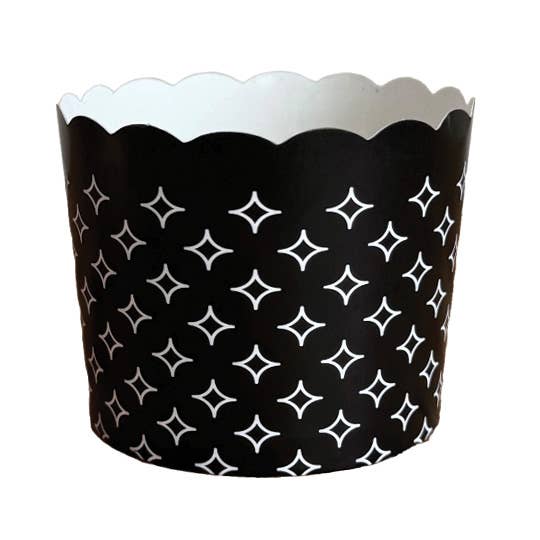 Large Disposable Baking & Snack Cups - Black - 504 Pcs Bulk for wholesale by Sweet Divide