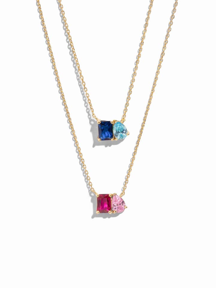 Skræddersyet Toi Et Moi Fødselsstenshalskæde for engroshandel hos Sami Jewels