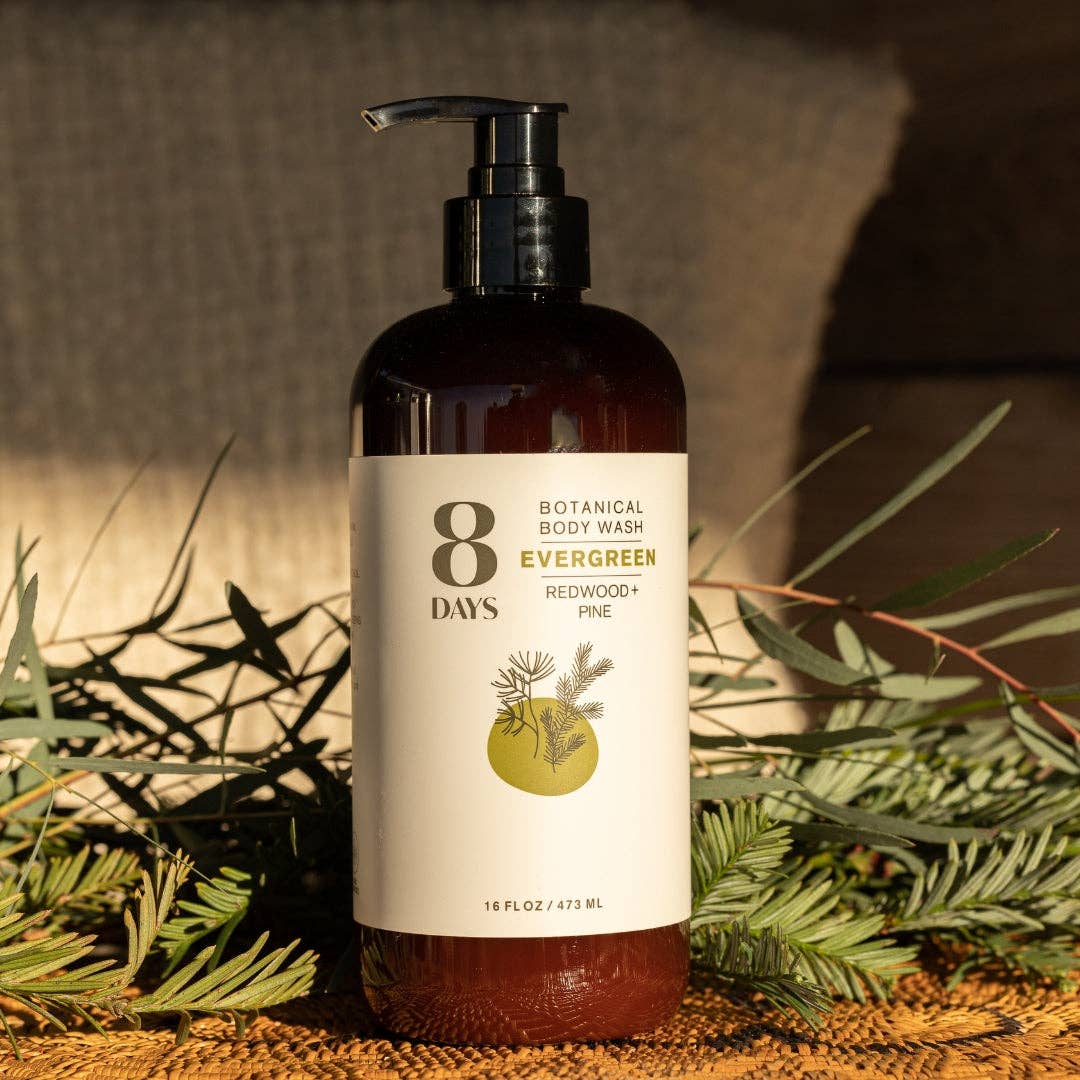 8 Days Botanicals - Vente Lotions corporelles/Gels douches - Gel douche Evergreen Botanical3