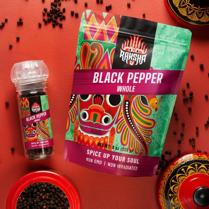 Raksha – wholesale Dried spice – Raksha Black Peppercorns4