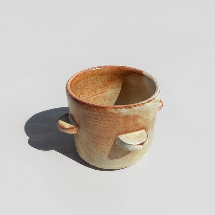 Holydirtstudio.com - Vente Pot - Cache-pot en céramique fait main avec trou de drainage : Pot de plante d'intérieur unique1