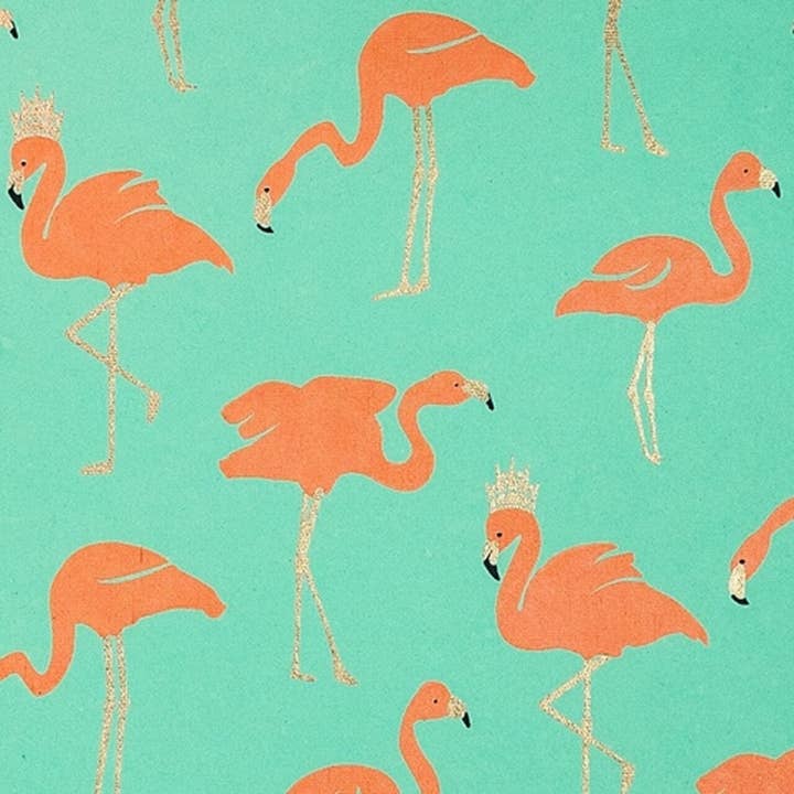 Flamingo - Metalliskt guld/Orange/Mint för wholesale av MIDORI Inc.