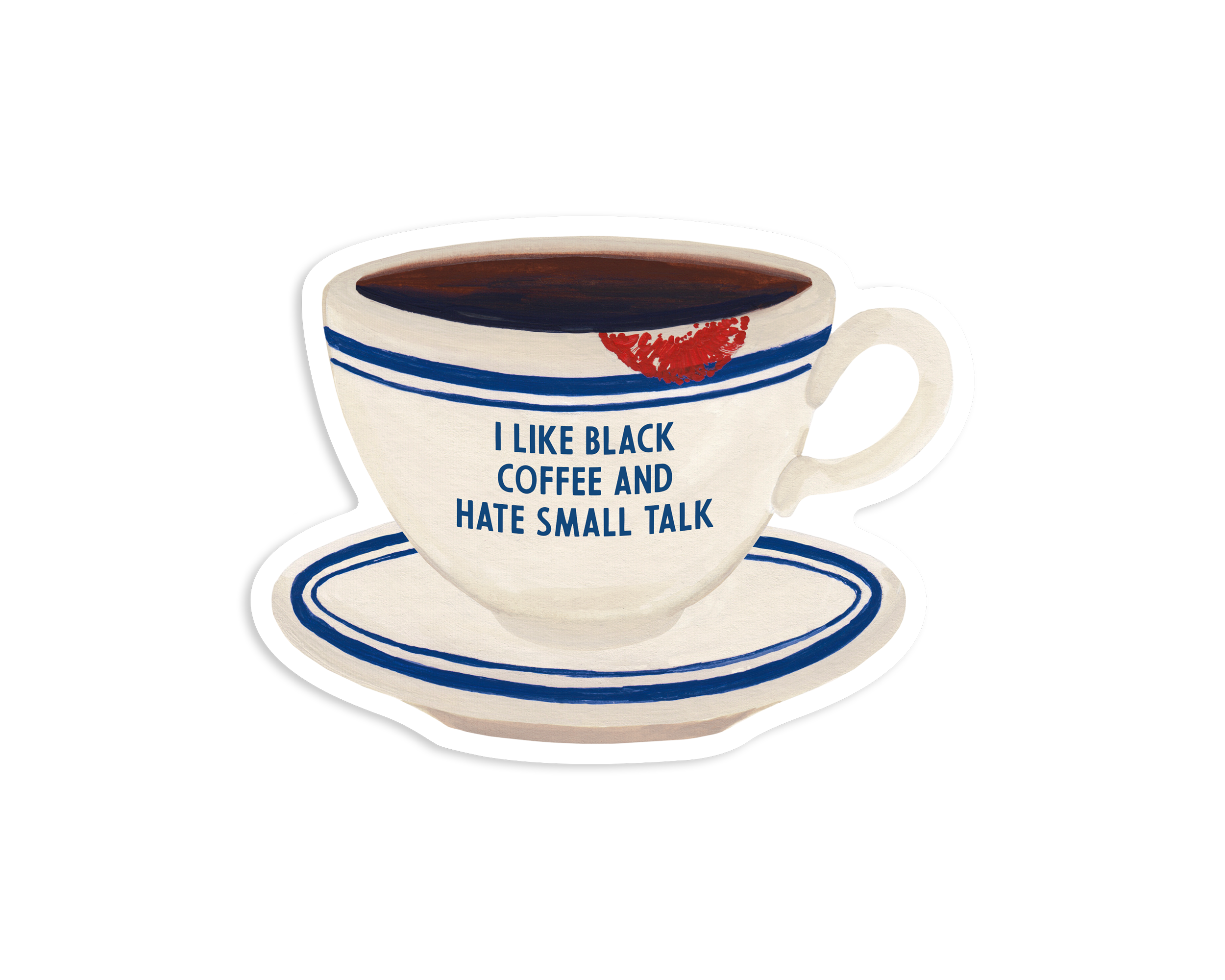 Day One Paper Co. - Wholesale Sticker - Deep Thoughts - Vinyl Sticker0