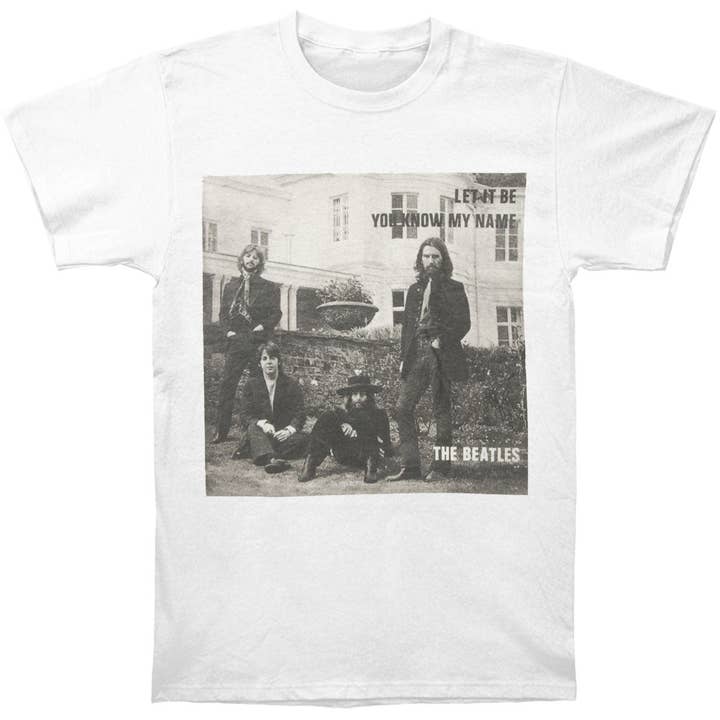 Beatles Let It Be You Know My Name T-shirt for wholesale by Rockabilia
