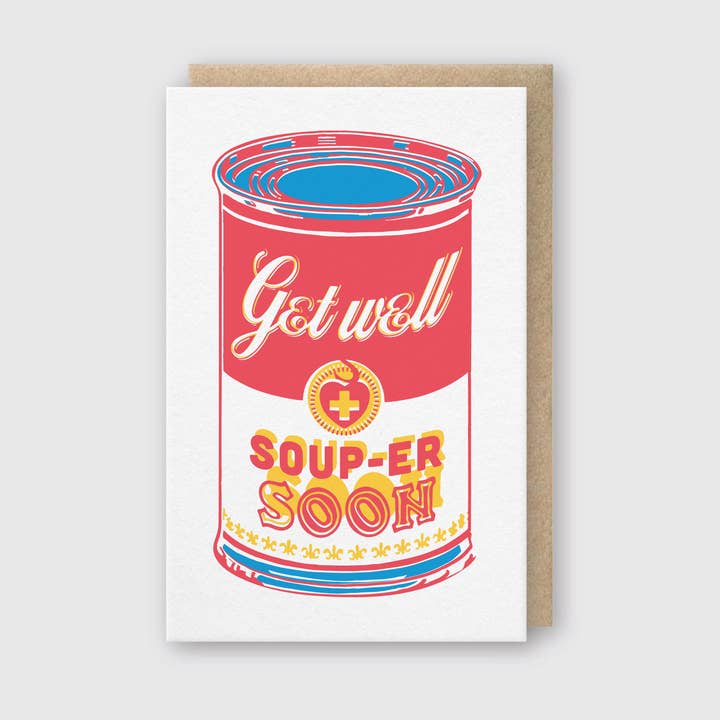Pike Street Press - Wholesale Get Well Card - Souper Soon Card