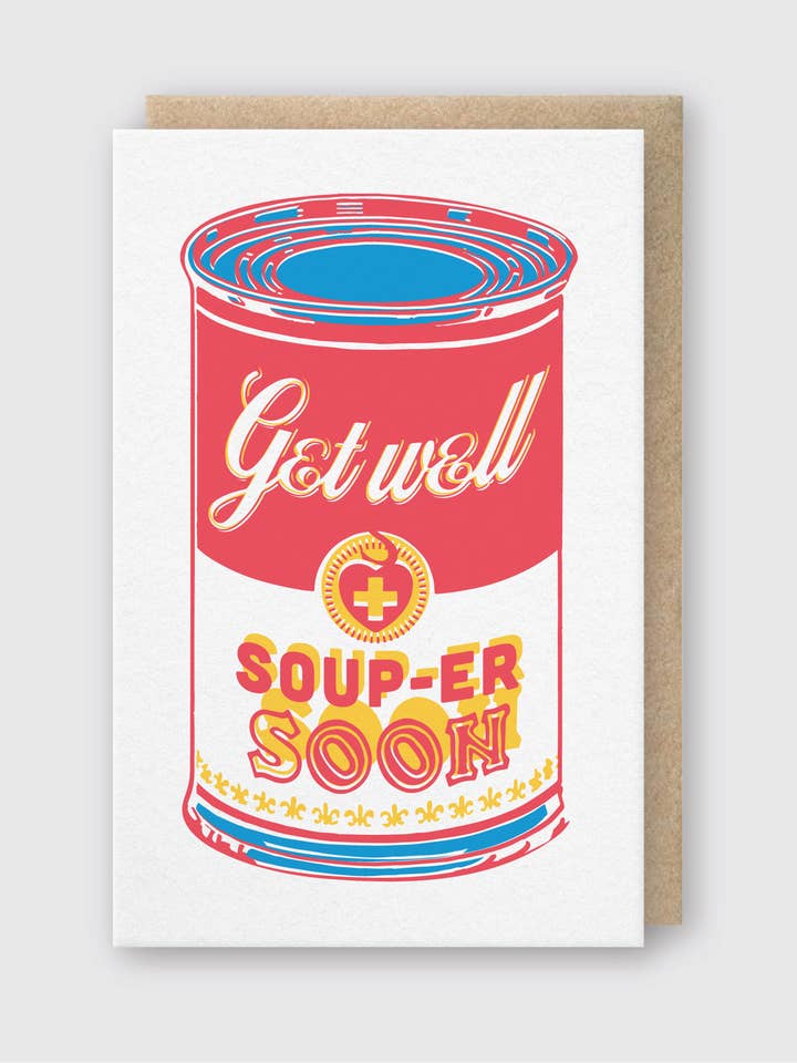 Souper Soon Card for wholesale by Pike Street Press