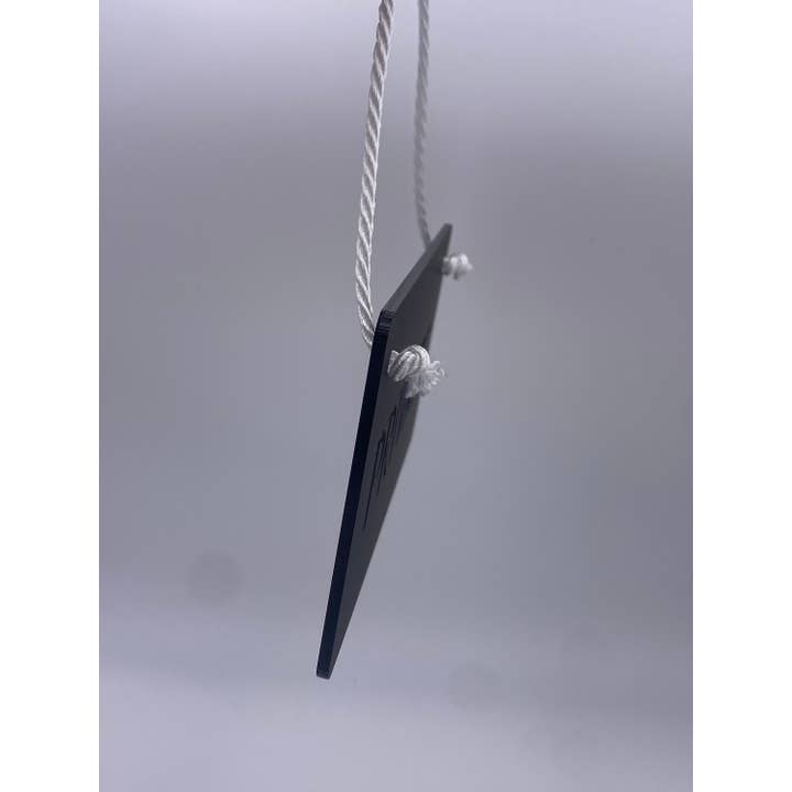 Placa de pendurar privada em acrílico. por atacado de The House nameplate company