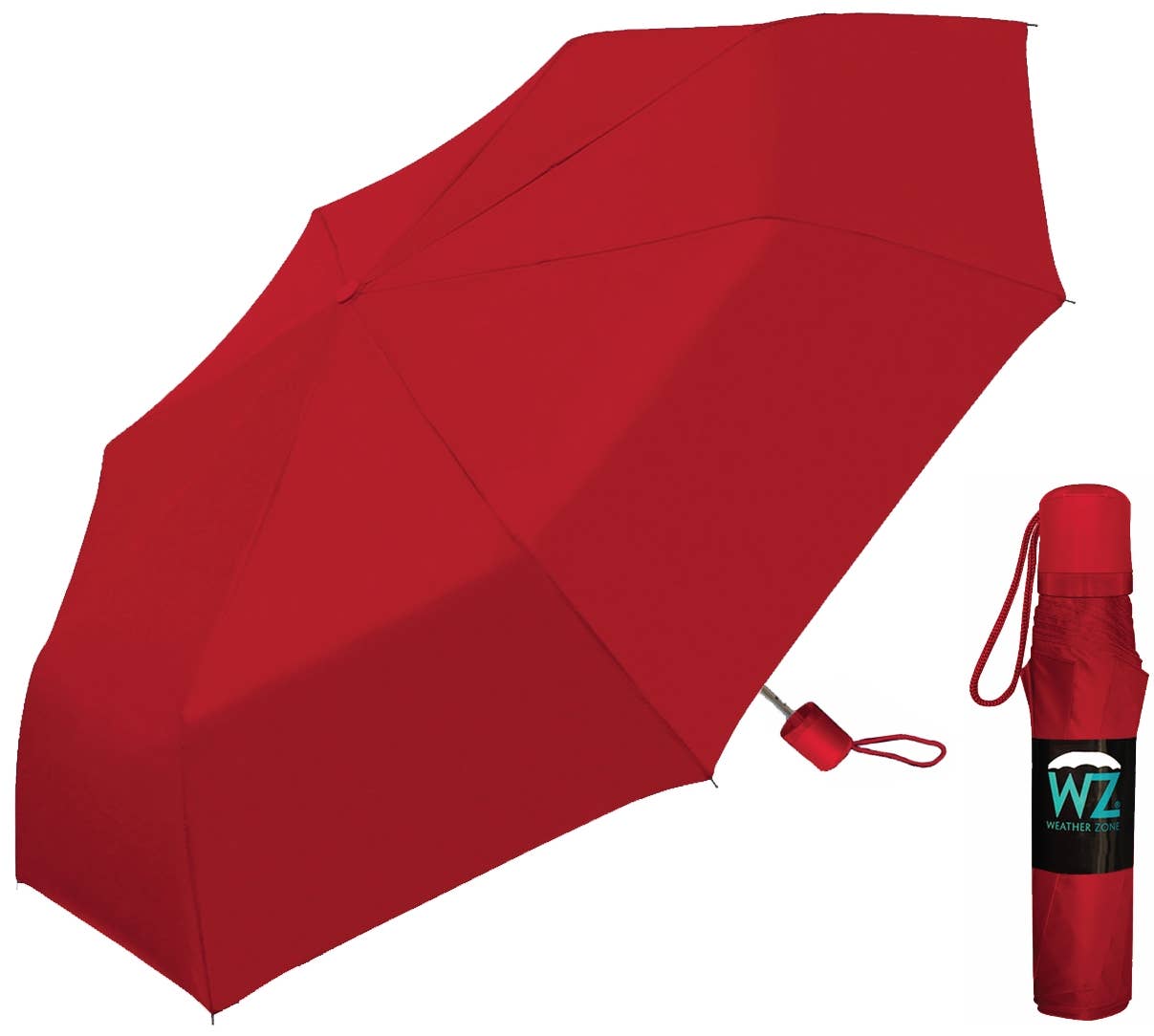 Chaby International – Großhandel Regenschirm – Unisex – 42 Zoll manueller offener Super-Mini-Schirm in verschiedenen Farben3