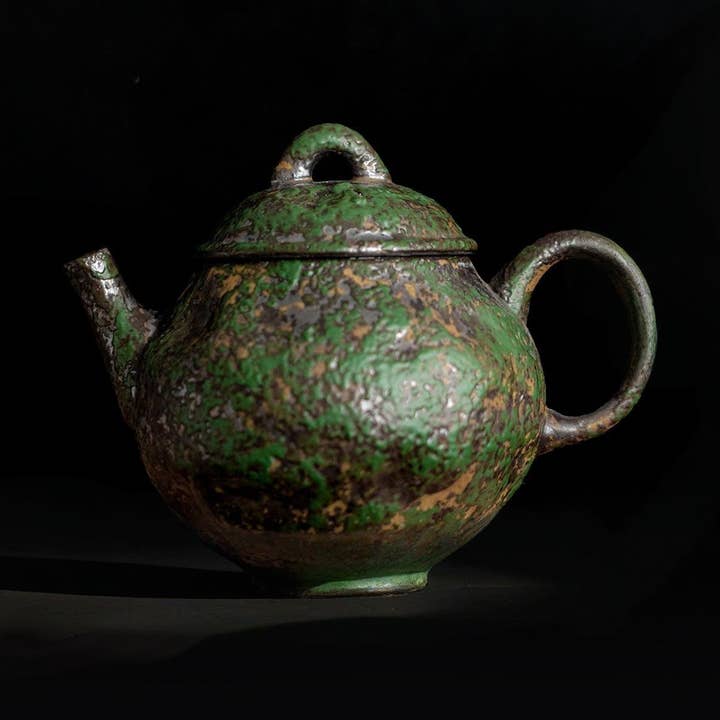 Haku4home Théière Pincée à la Main Série Émeraude pour la vente par Haku