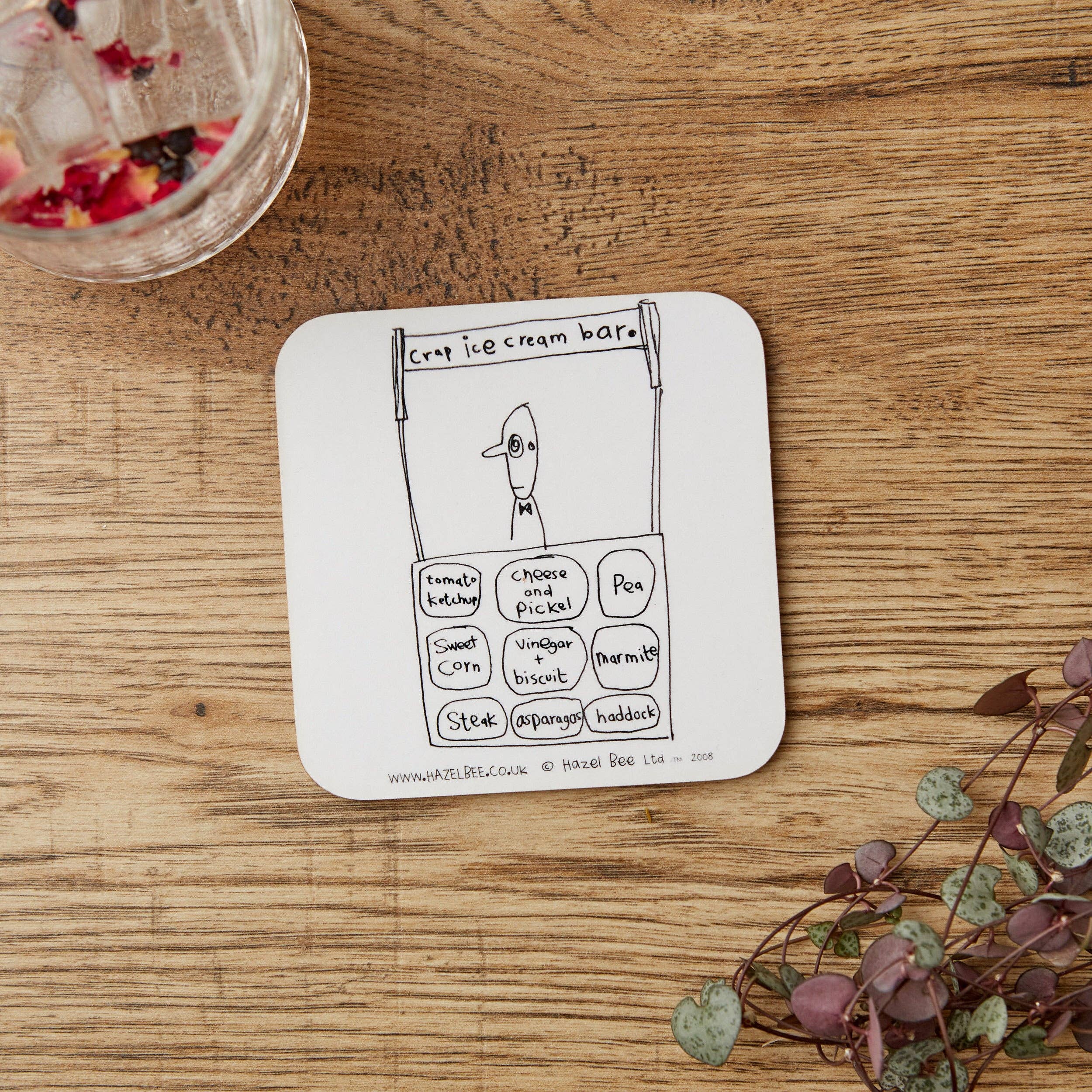 Hazel Bee – wholesale Coasters – Crap Ice-cream Bar Coaster