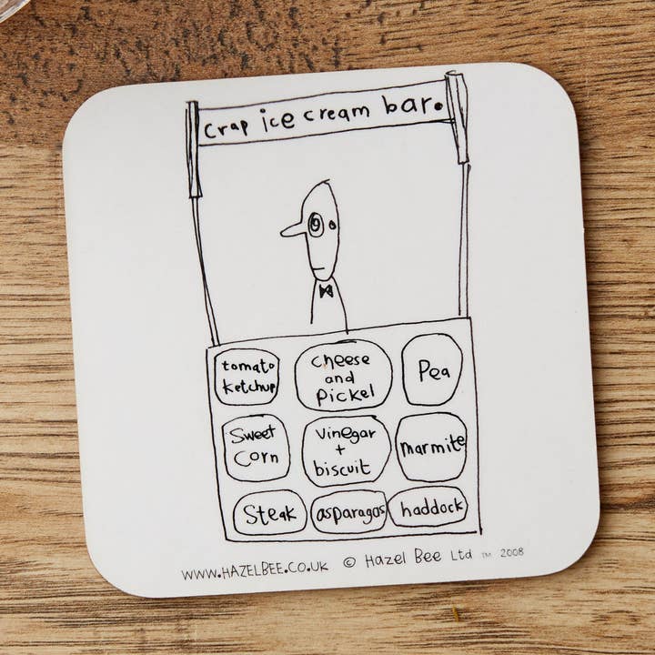 Hazel Bee – wholesale Coasters – Crap Ice-cream Bar Coaster0