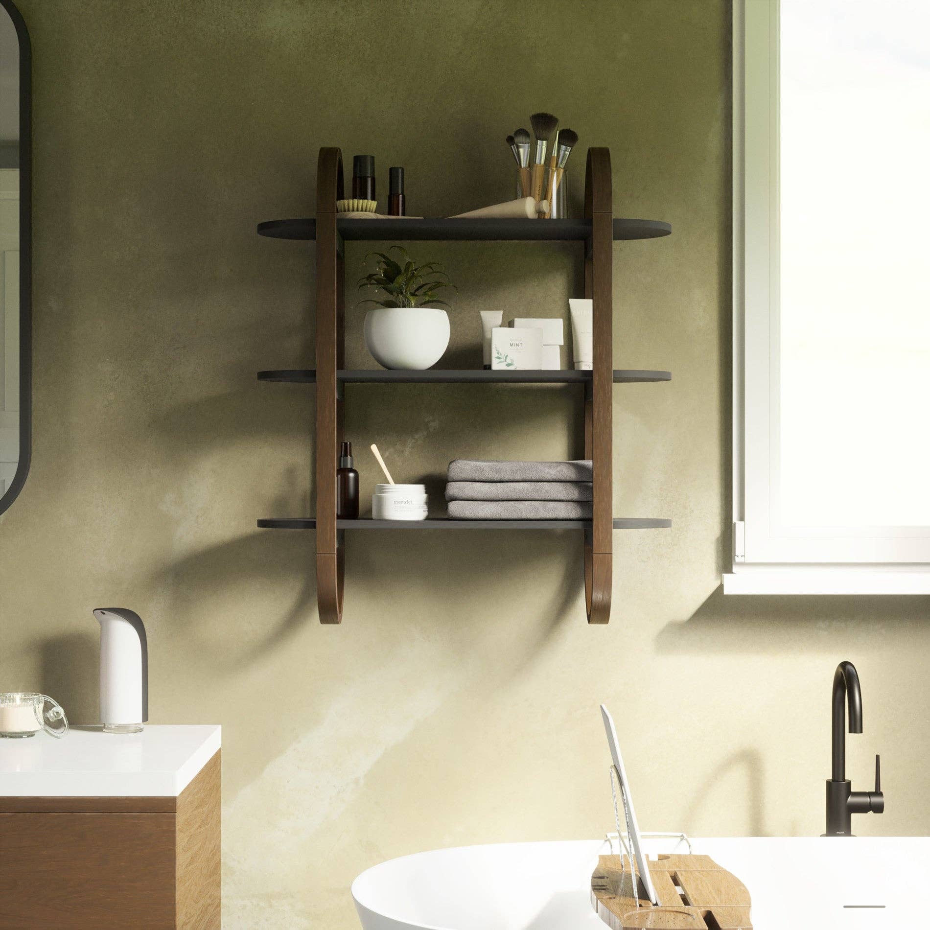 Umbra - Wholesale Wall Mounted Shelf - Bellwood Wall Shelf2