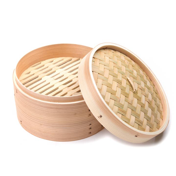 Fox Run Brands - Wholesale Kitchen Tool/Gadget - Fox Run Bamboo Steamer, 10" x 6.25"