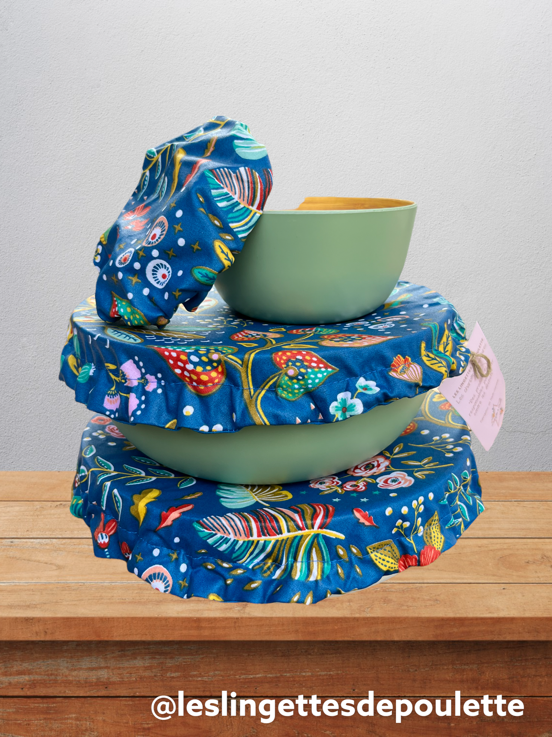 Les Lingettes De Poulette - Wholesale Food Storage Wrap/Bag - Food charlottes/ washable flatcovers5