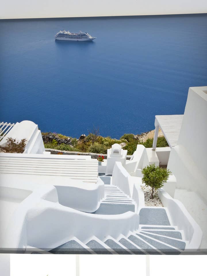 Store enrouleur translucide avec impression de paysage pour la vente par ZEBRA TEXTIL, SL