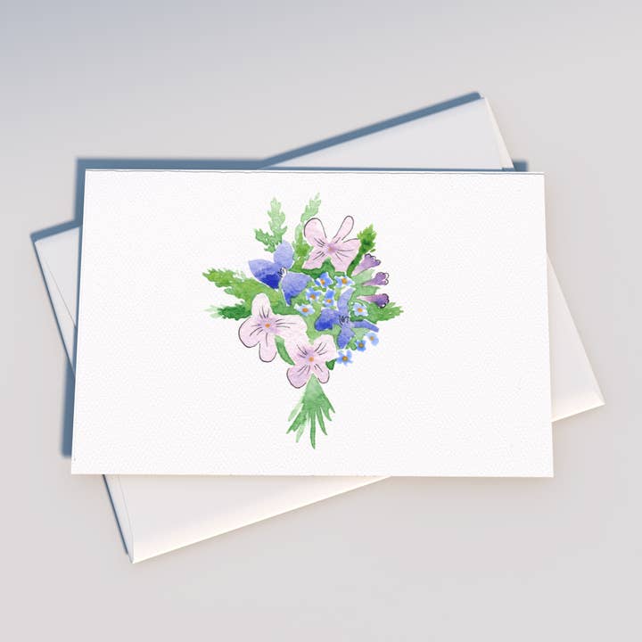 Tiday Art - Wholesale Everyday Greeting Card - Floral Bouquets Greeting Card Pack – A6 Set of Six2