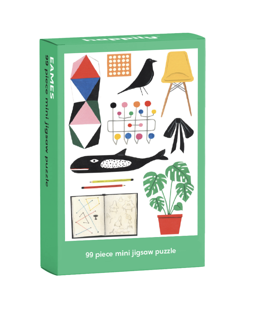 Happily Puzzles - Wholesale Puzzle - Adult - Eames - 99 Piece Mini Jigsaw Puzzle2