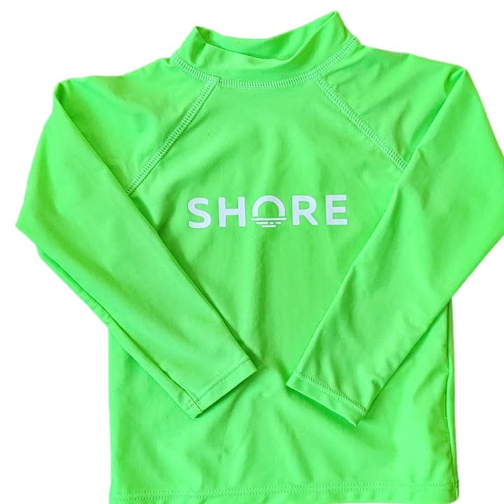 Fluorescent Green - Long Sleeve for wholesale by Shore Apparel