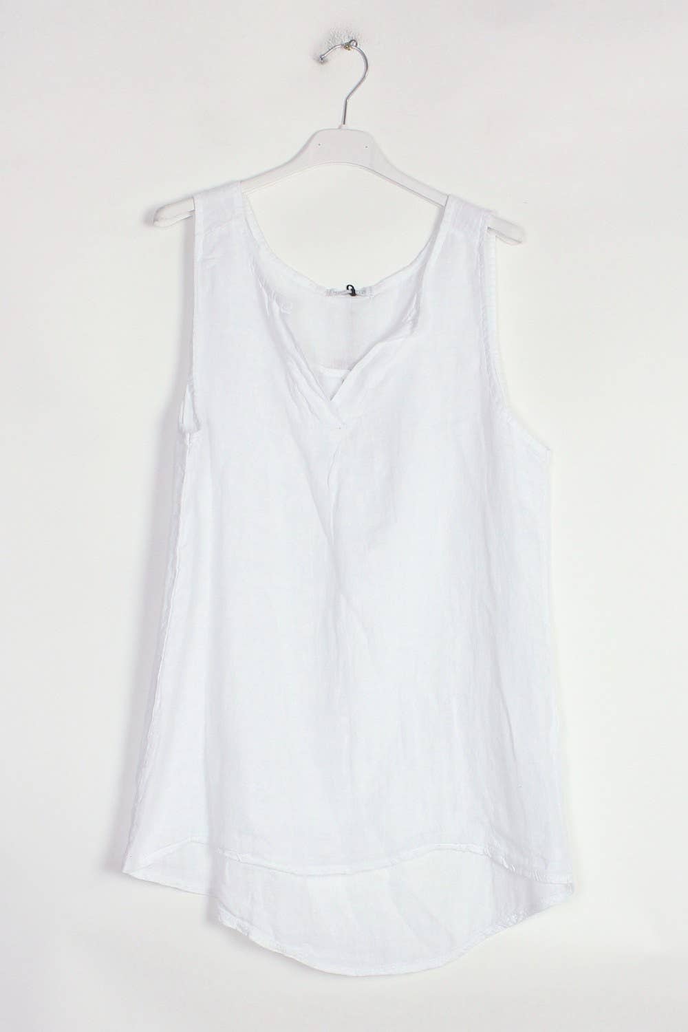 LÉA & LUC - Wholesale Tunic - Women's - 100% Linen Tank Top REF. 3800922