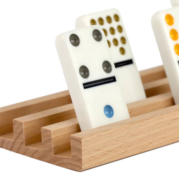 Regal Games - Wholesale Dominoes - Wooden Domino Trays (set of 4)3