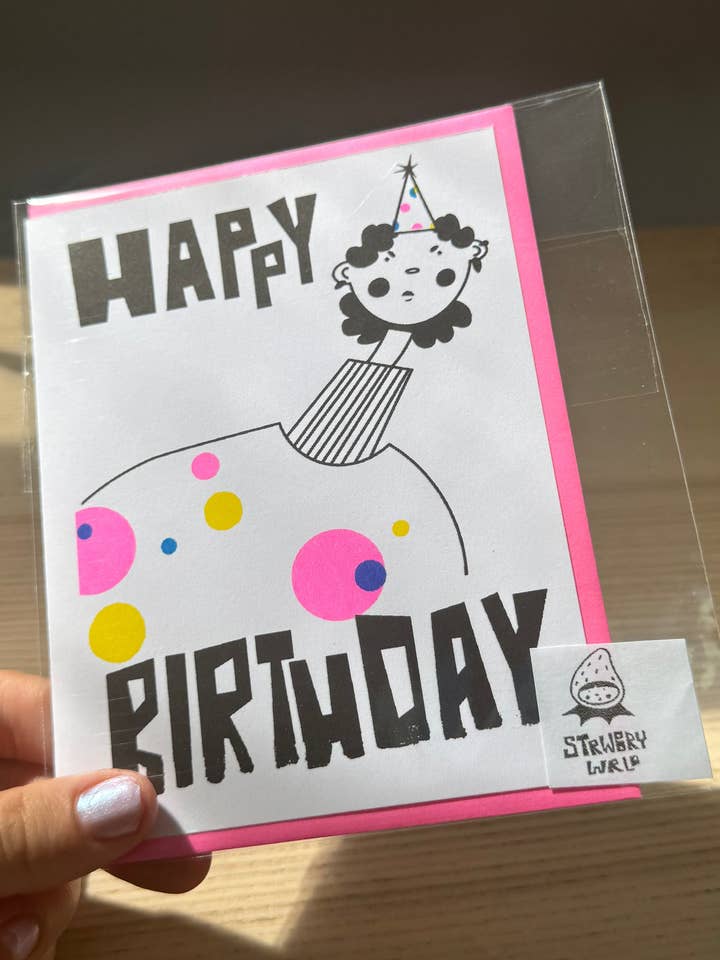 Geburtstagskarte für den Großhandel von Strwbry Wrld