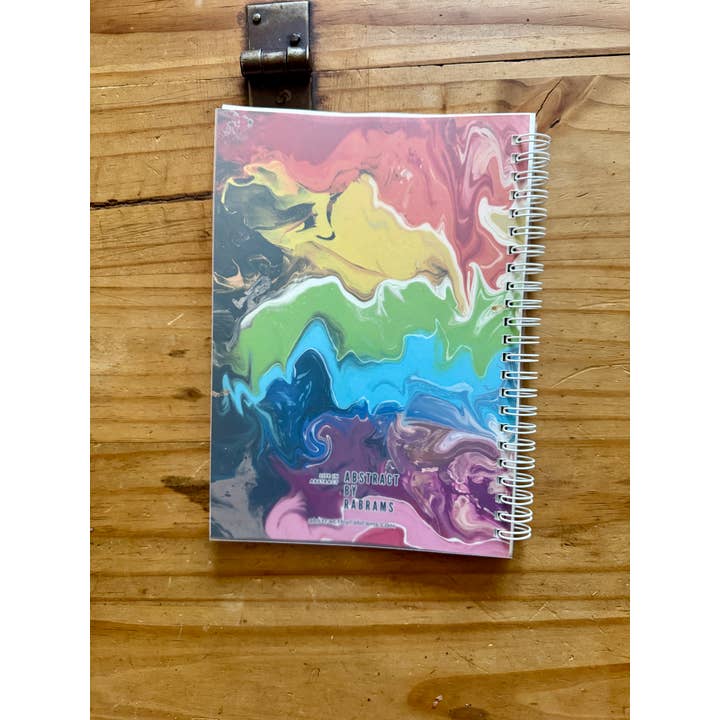 AbstractbyRabrams - Wholesale Notebook - Rainbow Reusable Sticker Book2