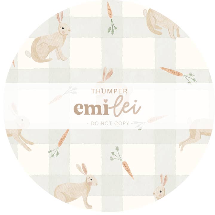 Emi Lei - Wholesale Sleepwear Set - Kids - Bamboo Two Piece Toddler Pajama Set - Thumper