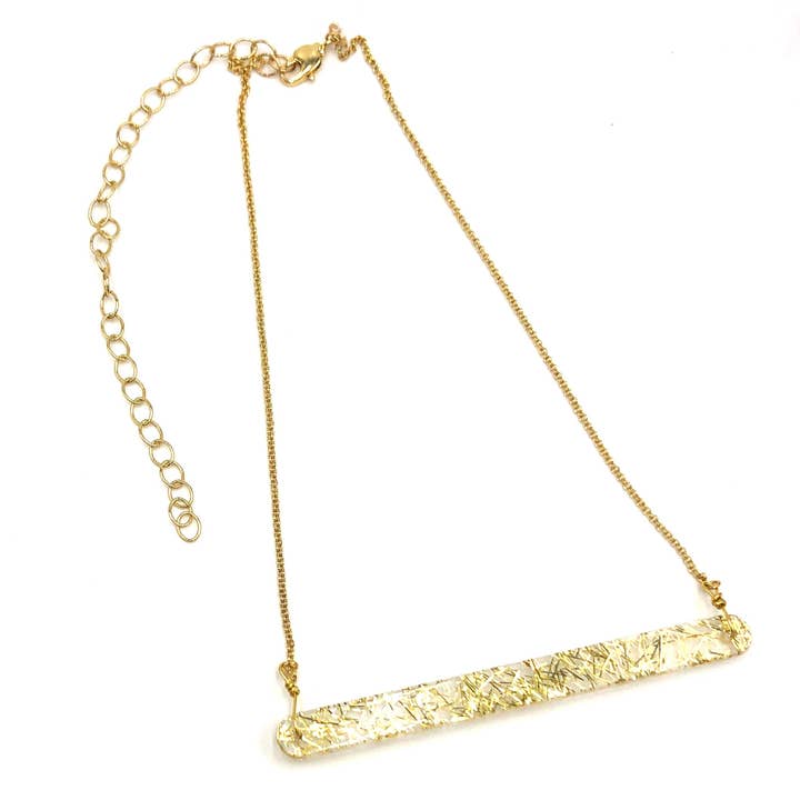 Cosmos Confetti Bar Halskette für den Großhandel von Leetie Lovendale