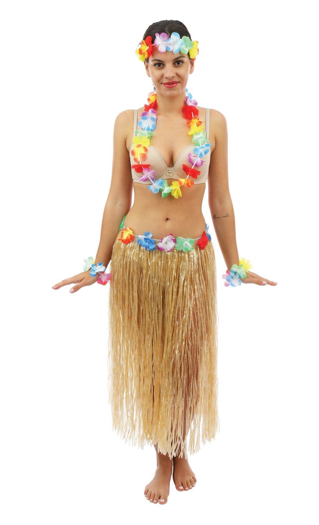 P'tit Clown – Conjunto de joias por atacado – Conjunto Havaiano Multicolorido0