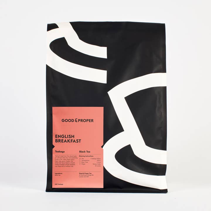 English Breakfast - 250 påsar för wholesale av Good & Proper Tea