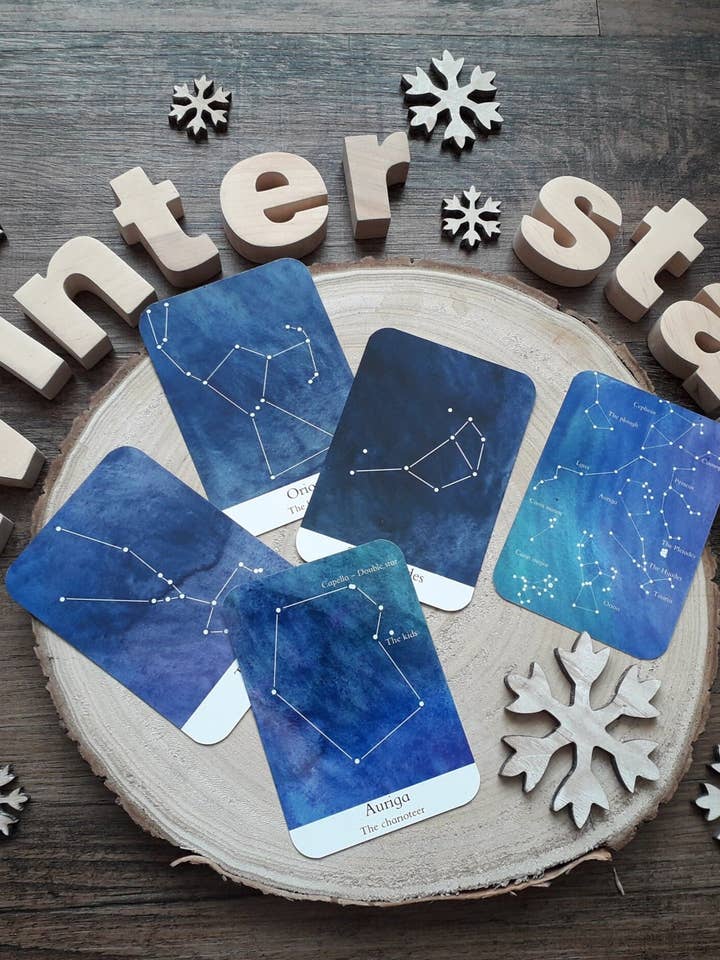 Winter Constellations - Pocket Set for wholesale by At the Cherry Tree