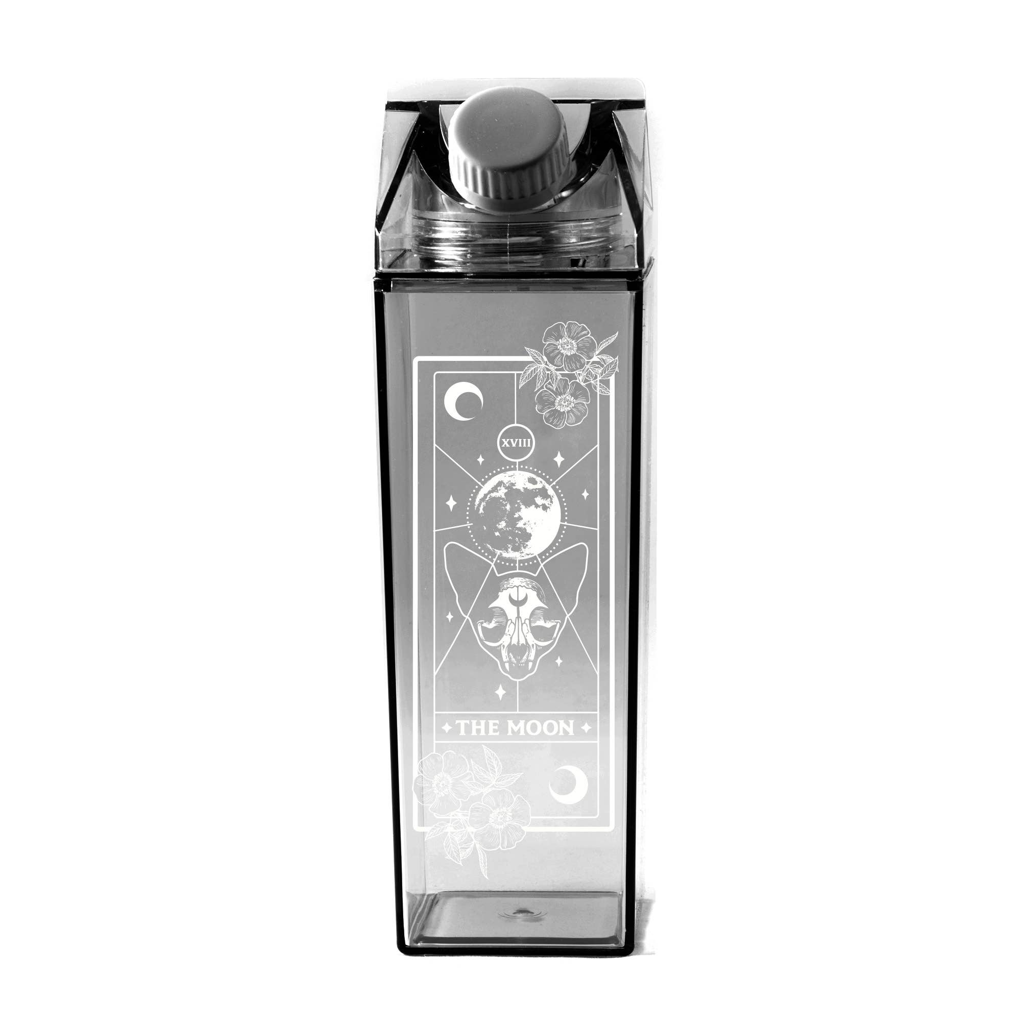 femfetti - Venta al por mayor Botellas de agua - Botella de agua Moon Cat Tarot Milk Carton5